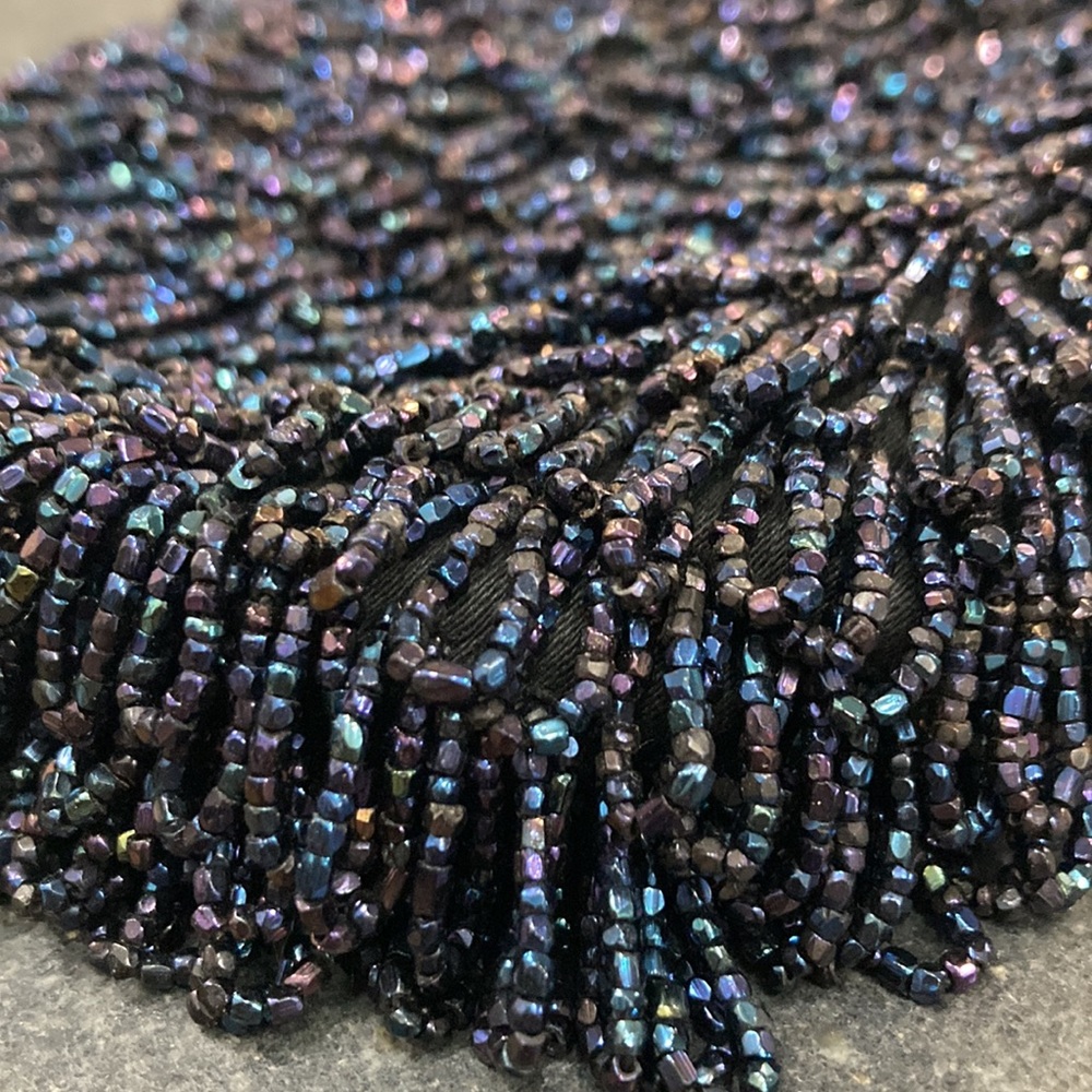 Vintage hand made beaded bag - Picture 6 of 6